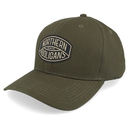 Northern Hooligans - Verde adjustable Boné - The Golden Cap Forest Green Adjustable @ Hatstore