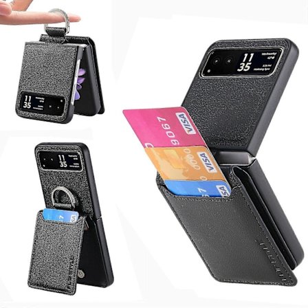 Litchi Texture Läder Telefonfodral För Motorola Razr