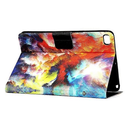 VäriSamsung A8 -kotelo Samsung A8 2022/2021 SM-X200/X205/X207 -jalustalle Folio-suojakuori automaattisella Sleep/Wake-toiminnolla Samsung Tab A8 -