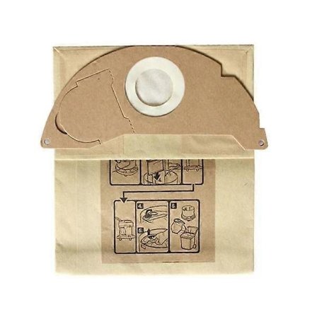 10 kappaleen pakkaus pölypusseja Krcher A2004/ A2054 / WD2250/ MV2/ WD2 -imureille, korvaava pölypussi