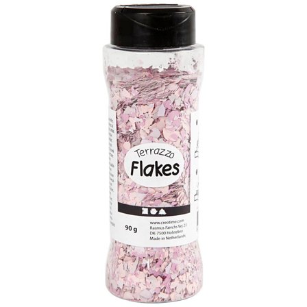 Creativ Company Terrazzo Flakes 90g Lila