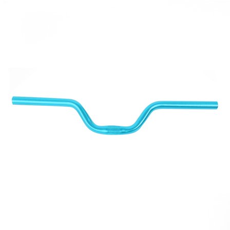 Aluminiumcykelstyre med fast växelstång 25,4 mm*520 mm (blå)