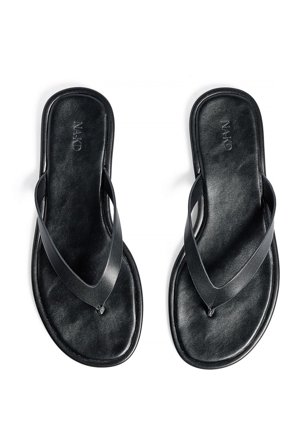 NA-KD Sandales plates - Chaussures Plates - Noir - EU 41