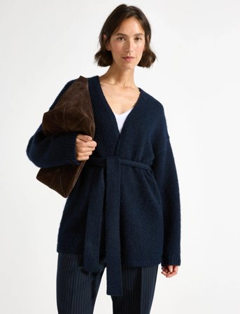 Lindex Cardigan Malou - Navy - XL