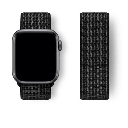 Nylon för Apple Watch Band 44mm 40mm 45mm 41mm 42mm 38/45 mm sportarmband iwatch Series 9 8 7 se 6 5 3 Ultra 2 49mm Rem White black 11 42mm-44mm-45mm-