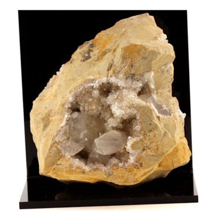 Sten og mineraler. Calcit. 2757,5 øre. Gave de Pau, Pyrénées-Atlantiques, Frankrig.