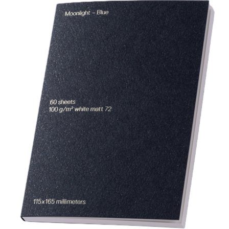 Gmund Notepad - Moonlight Blue