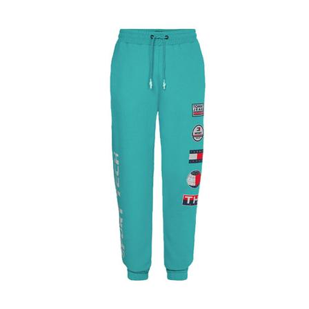 Tommy Jeans, TJM Sport Tech Sweatpant Dm 0Dm 07627Ckf Groen, Heren, Maat:M