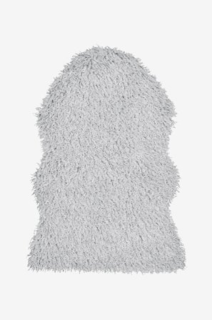 Skinnwille - Skind imitation Wooly - Grå - Skind & skindtæpper - 60X90 - Fra Homeroom