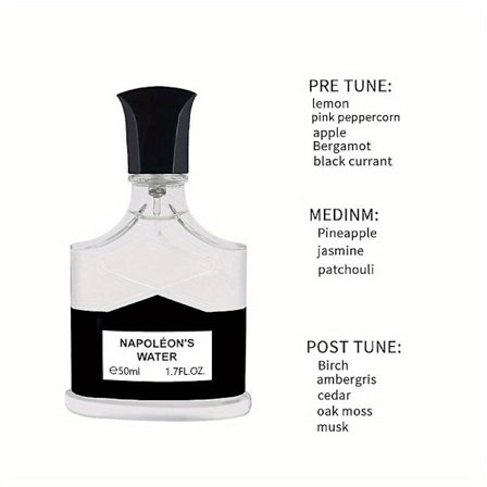 -Silver Mountain Spring : Forfriskende frugtagtig duft til mænd - Perfekt til dating, fester og gaver!