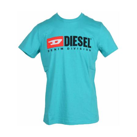 Diesel, T-Shirt Blauw, Heren, Maat:M