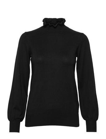 Sc-Dollie Turtleneck Polotröja Svart Soyaconcept