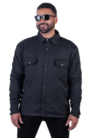 Motorradhemd Course Thunder Schwarz M