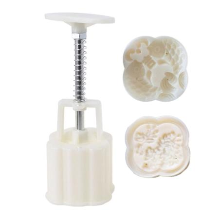 50g Mid-høst Månekakeform Ruyi Karpeform Månekake Stempler Plastmateriale