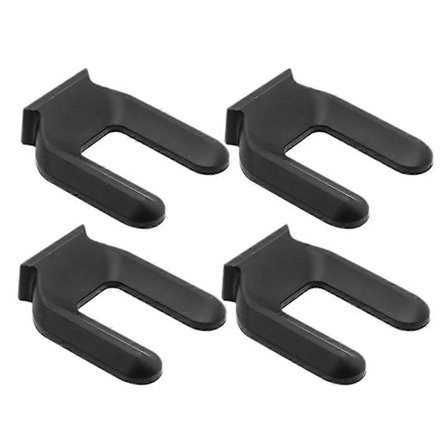 4 stk. Stol Hjulstopper Møbelhjul Slids Pad Hjul Stop Skrid Pad Hjul Gummistop