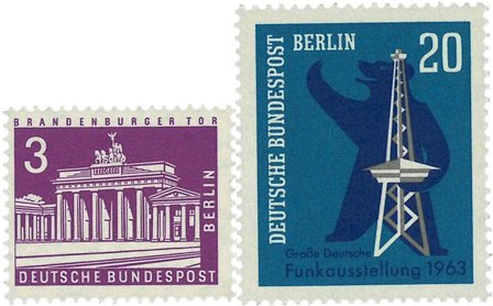 Berlin - Årgang 1963 - Postfrisk