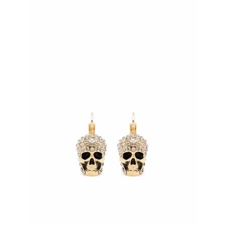 Alexander McQueen Earrings Gul, Dame Øreringe, Størrelse: ONE Size