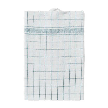 Åhléns Home Kökshandduk i linnemix Morberg x 50x70 cm Kökstextil Grön ONESIZE