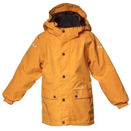 Isbjörn of Sweden Cyclone Hardshell Parka Children shell jackets Yellow 122/128