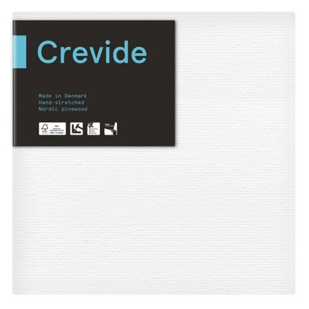 Crevide Leinwand Baumwolle Aquarell 30 × 30