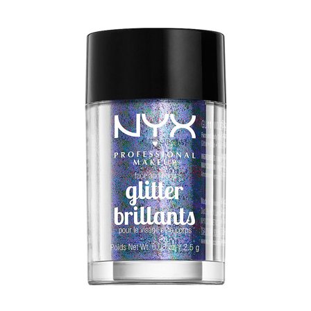 NYX PROFESSIONAL MAKEUP Face & Body Glitter Violet, Makeup, Øjne, Øjenskygge