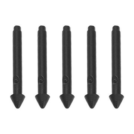 5 stk Pro Tablet Stylus Penspisser Svart 2H Sensitiv Nøyaktig Fin Blank Spiss Tablettutskiftningsspiss for Pro 7 6 5 4 Bok