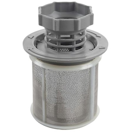 2-delt oppvaskmaskin-nettfiltersett Grå PP for oppvaskmaskin 427903 170740 Serieutskifting for oppvaskmaskin (FMY)