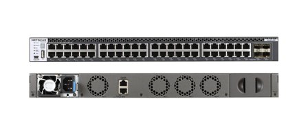 Netgear M4300-48X - switch - 48 porter - Styrt - rackmonterbar