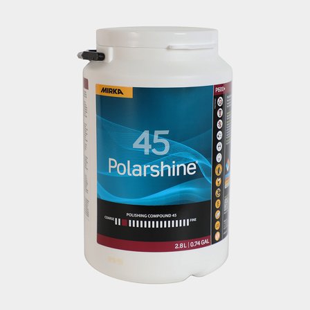Rubbing para barcos Mirka Polarshine 45, 2.8 litros