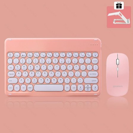 Ipad Keyboard And Mouse Combo, Wireless Bluetooth Keyboard