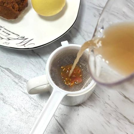 7 cm, (Vit) Rund Nylonnät Plast Sil