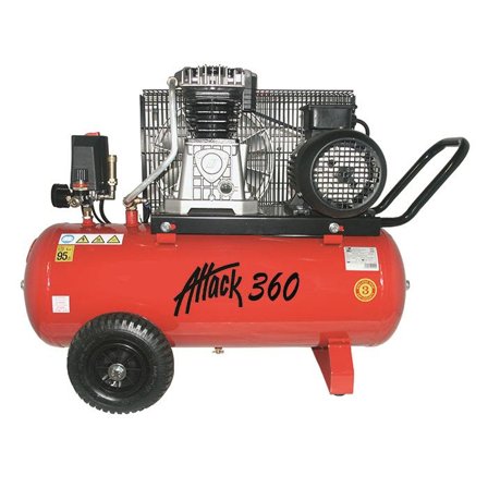 Attack 360 Kompressor, Verksted & bil