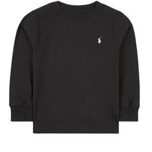 Kids - Ralph Lauren Black Logo Long Sleeve Tee T-Shirt 4 years - Tops - 4 years - Black