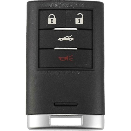 Kompatibel med Chevrolet Corvette 2008 - 2013 4 knapper 315mhz M3n5wy7777a Nøkkelfri adgang Fjernkontroll Bilnøkkel Erstatning - Perfekt