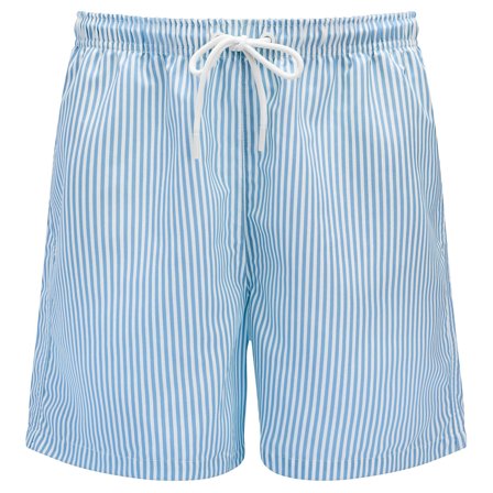 Pantaloncini mare a righe blu e bianche per uomini - Pantaloncini mare