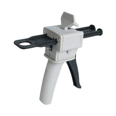 Epoxy Dispenser Pistol 50ml, AB Epoxy Limpistol Applikatorhåndtak for Limblanding, Forhold 1:1 og 2:1 (Pistol)