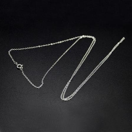 Unisex nickelfri silverpläterad kedja c:a 70 cm. lång