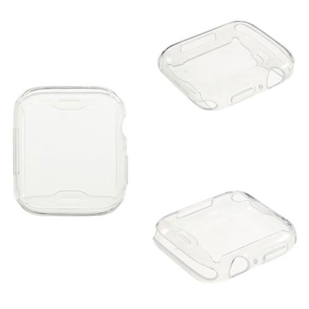 Apple Watch Series 5 / 4 44mm galvanisering round edge ramme - transparent