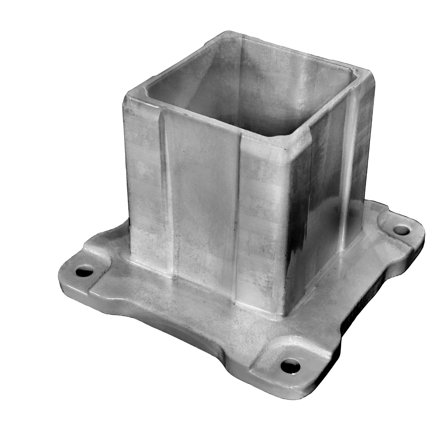 Jabo Öckerö 10281 Stolpsko 70x70x80 mm Galvaniserad, Utemiljö