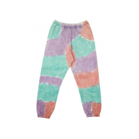 Obey, Tie Dye Sweatpant sweatshirt trousers Groen, Heren, Maat:M