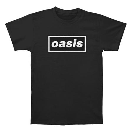Oasis Decca Logo Svart T-shirt M