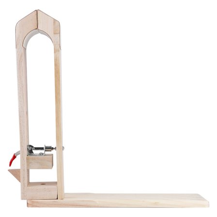 Sy-klemme i tre, DIY-håndverktøy for snøring