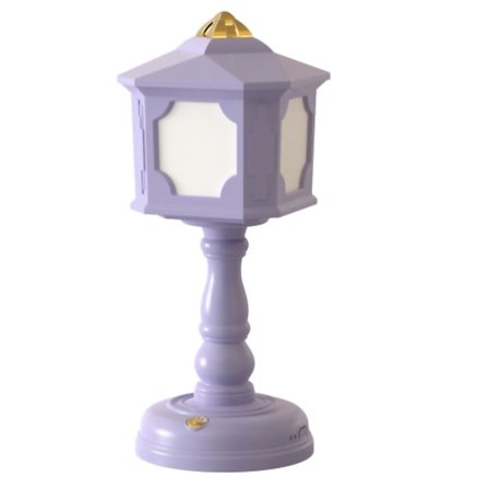 2024 Retro-tyyli Yöpöytävalaisin Pöytävalaisin Yöpöytä USB-lataus Kosketusääni Kolme värilämpötilaa Makuuhuoneeseen Asuntolaan Violetti