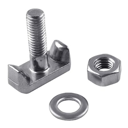 T-Bolt Batteriklemme Terminal T Bolt Bilbatteri Kabelforlænger T Bolt Metal