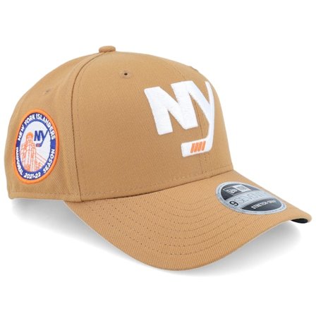 New Era - NHL Beige adjustable Czapka Z Daszkiem - Hatstore Exclusive x New York Islanders Inaugural 21 9SEVENTY Bronze Adjustable @ Hatstore