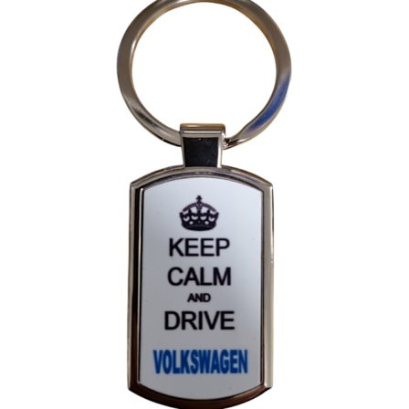 Nøglering - Keep calm and drive Volkswagen