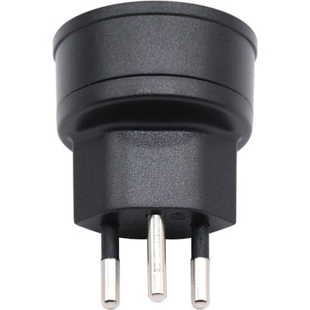 EU til Sveits / Liechtenstein 2-pin adapter DE/FR/IT/ES 3 Pi