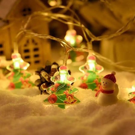 Jule LED Lys Kæde 3m 20 Lys til Træer