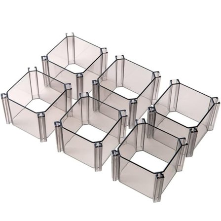 6-delt Honeycomb Undertøj Organizer