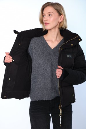 Hést Edda Down Jacket Dame - Black
